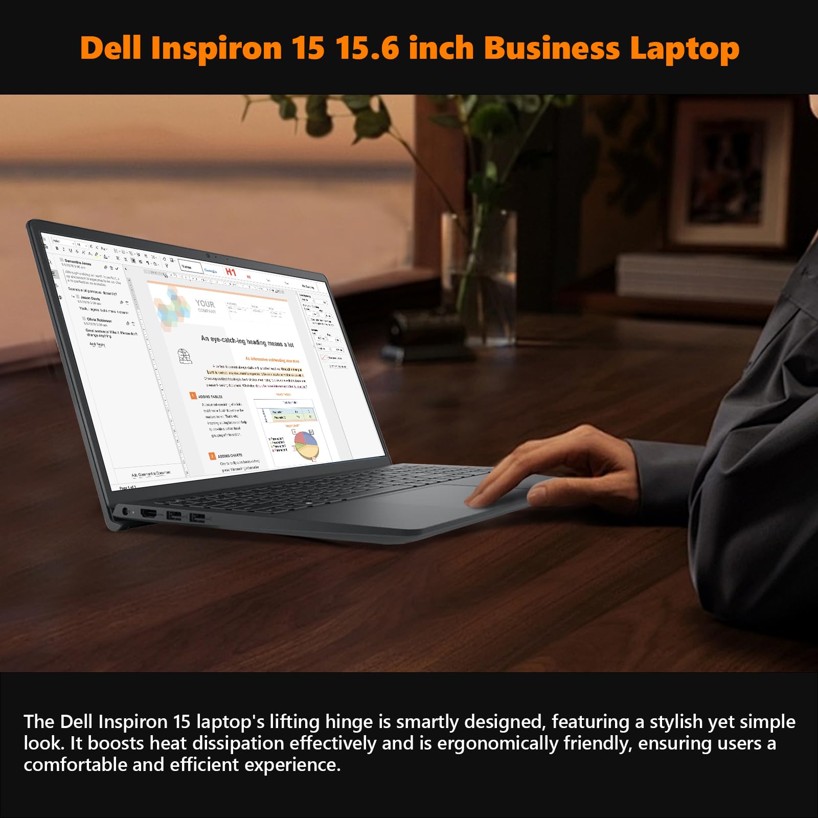 Dell Latest Inspiron 15 3520 Touchscreen Business Laptop, 15.6'' Fhd Led Ips, Intel Core I7 1255U, 16Gb Ram 1Tb Ssd, Windows 11